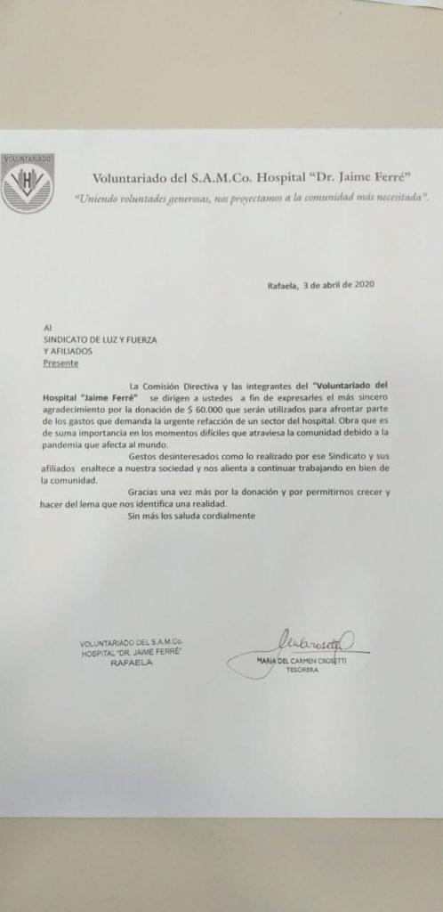 nota voluntariado