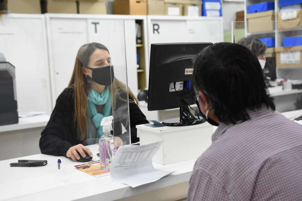 Atención al público en subsuelo
