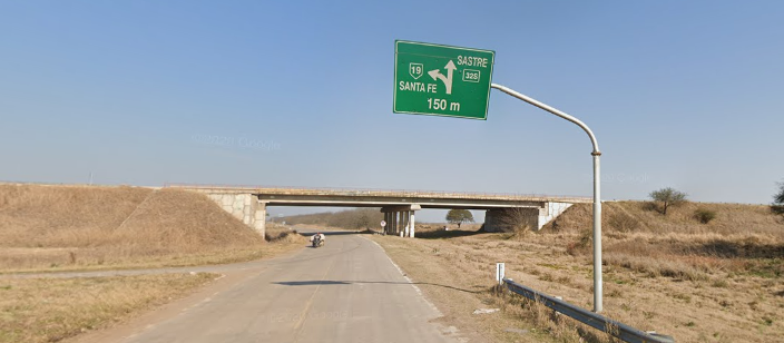 Cruce Autopista19 km126