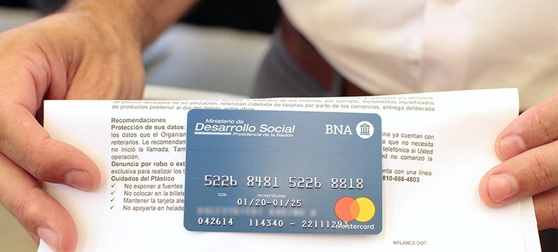 tarjeta alimentar