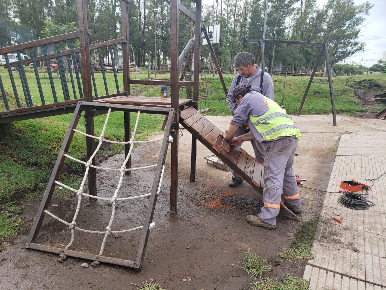 Obras parque APADIR