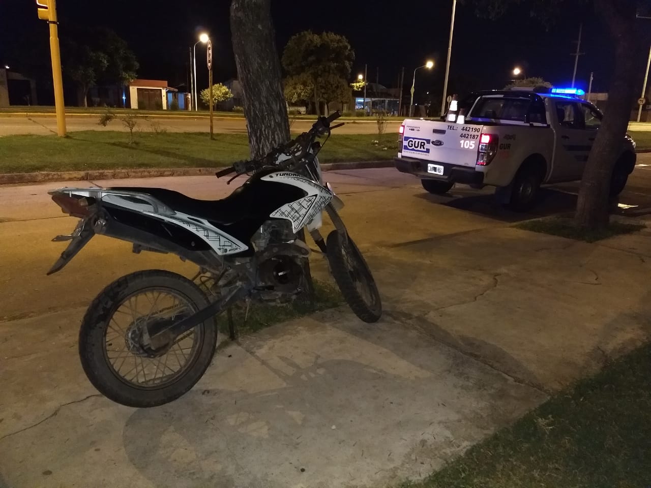MOTO RECUPERADA