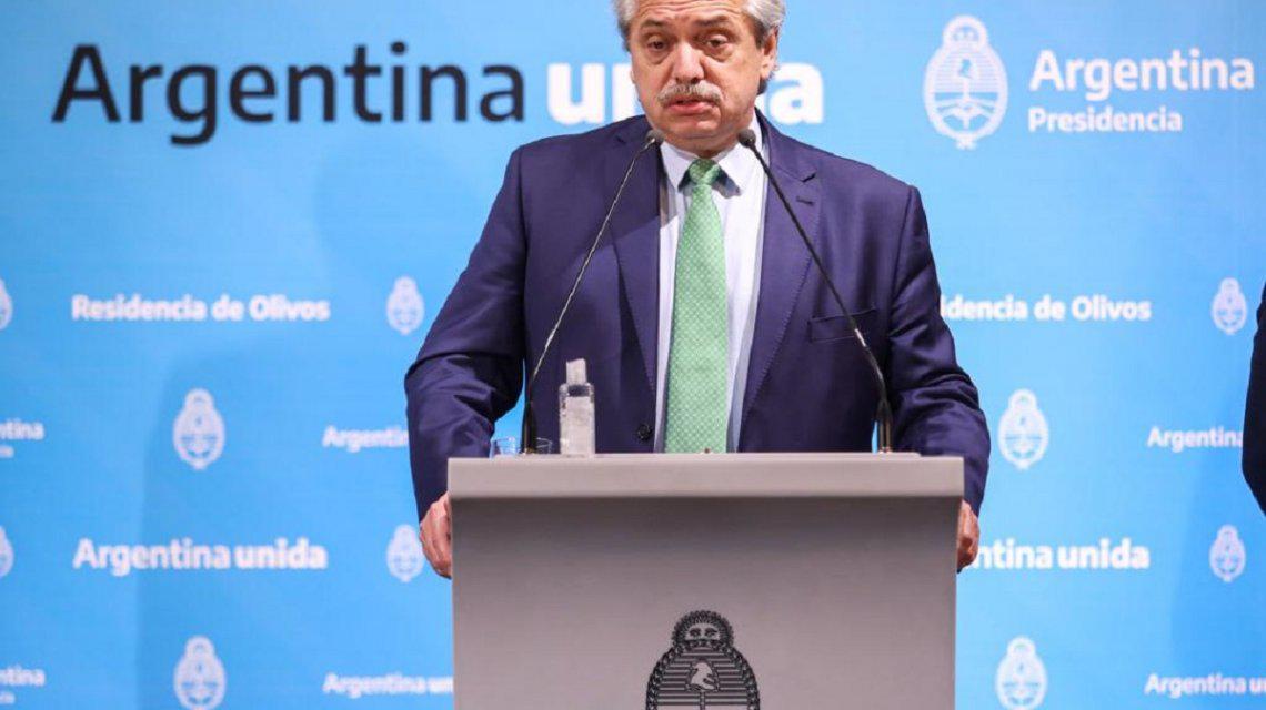 ALBERTO FERNANDEZ CUARENTENA